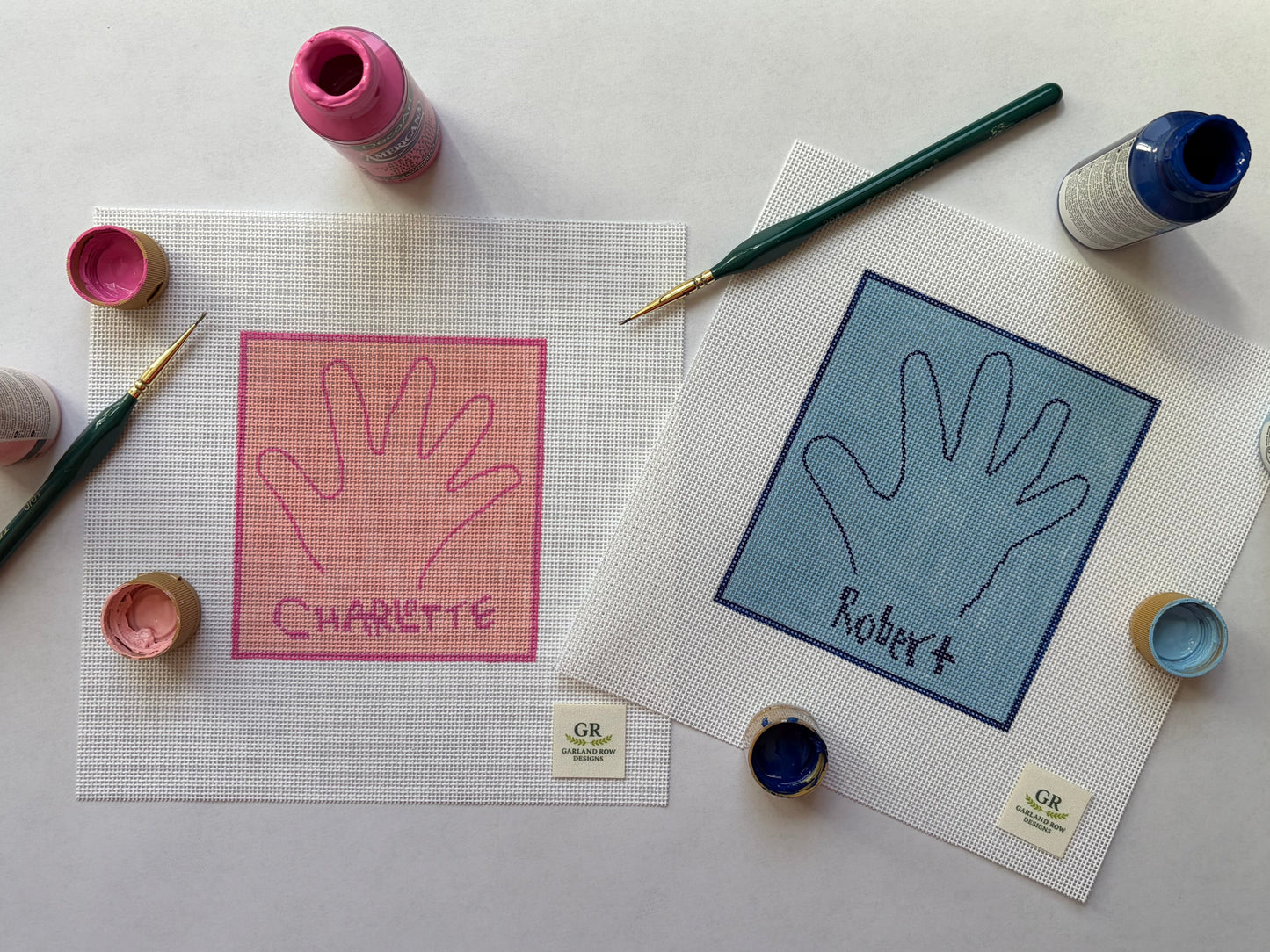 Tiny Hands Custom Canvas