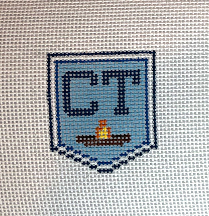 Camp Stitch Kit: Pendant Canvas